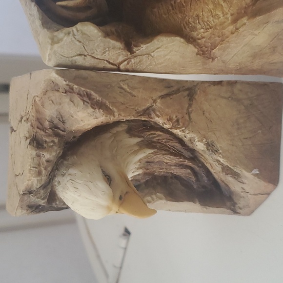 Cabin Fever Eagle and Moose Bookends - Picture 3 of 9